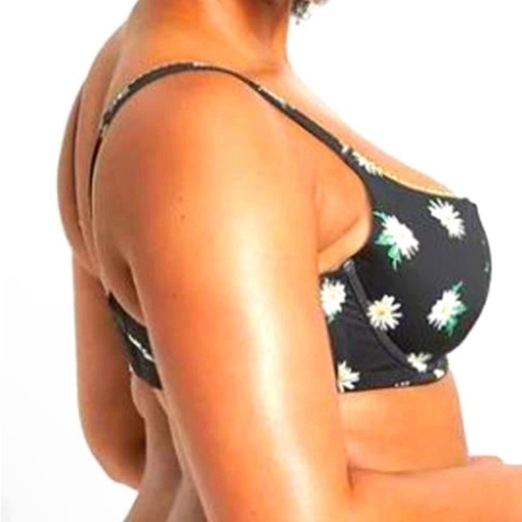 Cacique Scoop Balconette Daisy Print Bra - Picture 3 of 9